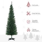Slim 6' Artificial Pencil Christmas Tree