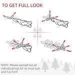 Slim 6' Artificial Pencil Christmas Tree