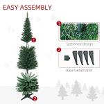 Slim 6' Artificial Pencil Christmas Tree