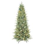 5 FT Prelit Slim Blue Spruce Christmas Tree