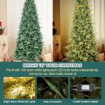 5 FT Prelit Slim Blue Spruce Christmas Tree