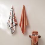 Organic Cotton 6-Piece Towel Set in Orange