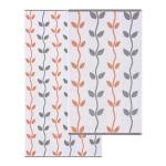 Organic Cotton 6-Piece Towel Set in Orange