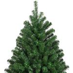 6ft Pre-Lit Hinged Christmas Pine Tree with Lights