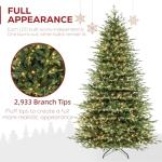 Hykolity 7.5 ft Prelit Artificial Christmas Tree