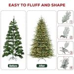 Hykolity 7.5 ft Prelit Artificial Christmas Tree