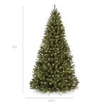 9ft Pre-Lit Spruce Artificial Christmas Tree