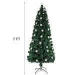 Juegoal 7 ft Color-Changing Pre-Lit Christmas Tree