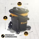 Vacmaster Professional Beast Series Wet/Dry Vac 16 Gallon