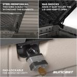 Suncast Horizontal Stow-Away Outdoor Storage Shed