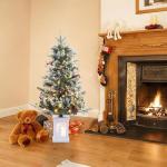 3 Ft Pre-Lit Artificial Christmas Tree With 78 Lights