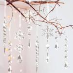 18pcs Acrylic Crystal Ornaments for Christmas Tree