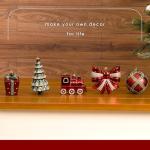 82pcs Shatterproof Christmas Ornaments Set – Gold, Red, Green