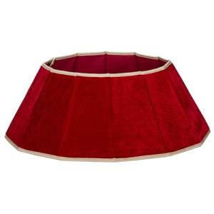Blissun Velvet Christmas Tree Collar and Skirt