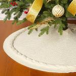 Cozy Cable Knit Christmas Tree Skirt, 36