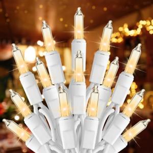 Brightown 100-Count Clear Mini String Lights