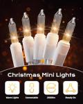 Brightown 100-Count Clear Mini String Lights