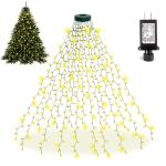 400 LED Waterproof Christmas Tree Lights with Timer