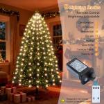 Warm White 400 LED Christmas Tree String Lights