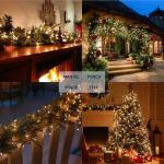 300 Mini Warm White Christmas String Lights