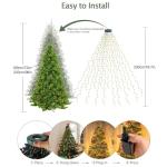 400 LED Waterproof Christmas Tree Lights with Timer