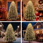 Warm White 400 LED Christmas Tree String Lights