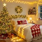 200 LED Warm White Christmas String Lights