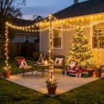 200 LED Warm White Christmas String Lights