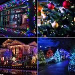 300 LED Multicolor Christmas String Lights - 105ft