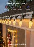 C9 Outdoor Christmas String Lights, 72 FT, 110 LEDs