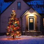 300 LED Multicolor Christmas String Lights - 105ft