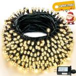240 LED Connectable Christmas String Lights - Warm White