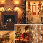 240 LED Connectable Christmas String Lights - Warm White