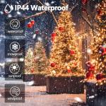 240 LED Connectable Christmas String Lights - Warm White