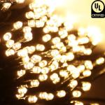 240 LED Connectable Christmas String Lights - Warm White