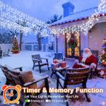 400 LED Outdoor Fairy String Lights – 33ft 8 Modes