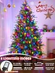 66 FT 100 LED Expandable Christmas String Lights