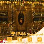 Ollny 504LED Warm White Icicle Lights with Remote