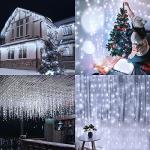 400 LED Waterproof Outdoor Christmas Lights, 8 Modes