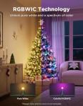 Govee 66ft RGBWIC Smart Christmas String Lights