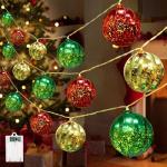 Battery-Operated Christmas Lights with Timer & 8 Modes