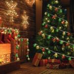 Battery-Operated Christmas Lights with Timer & 8 Modes