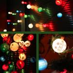28ft Christmas Ball String Lights with 25 Bulbs