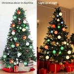 28ft Christmas Ball String Lights with 25 Bulbs