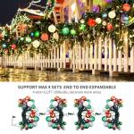 28ft Christmas Ball String Lights with 25 Bulbs