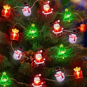 15FT Battery Operated LED Christmas String Lights