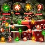 15FT Battery Operated LED Christmas String Lights