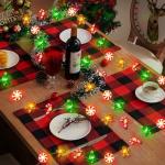 15FT Battery Operated LED Christmas String Lights