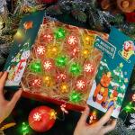 15FT Battery Operated LED Christmas String Lights