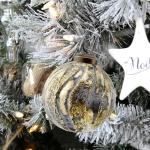 Antique Gold Farmhouse Ball Ornaments - Set of 6